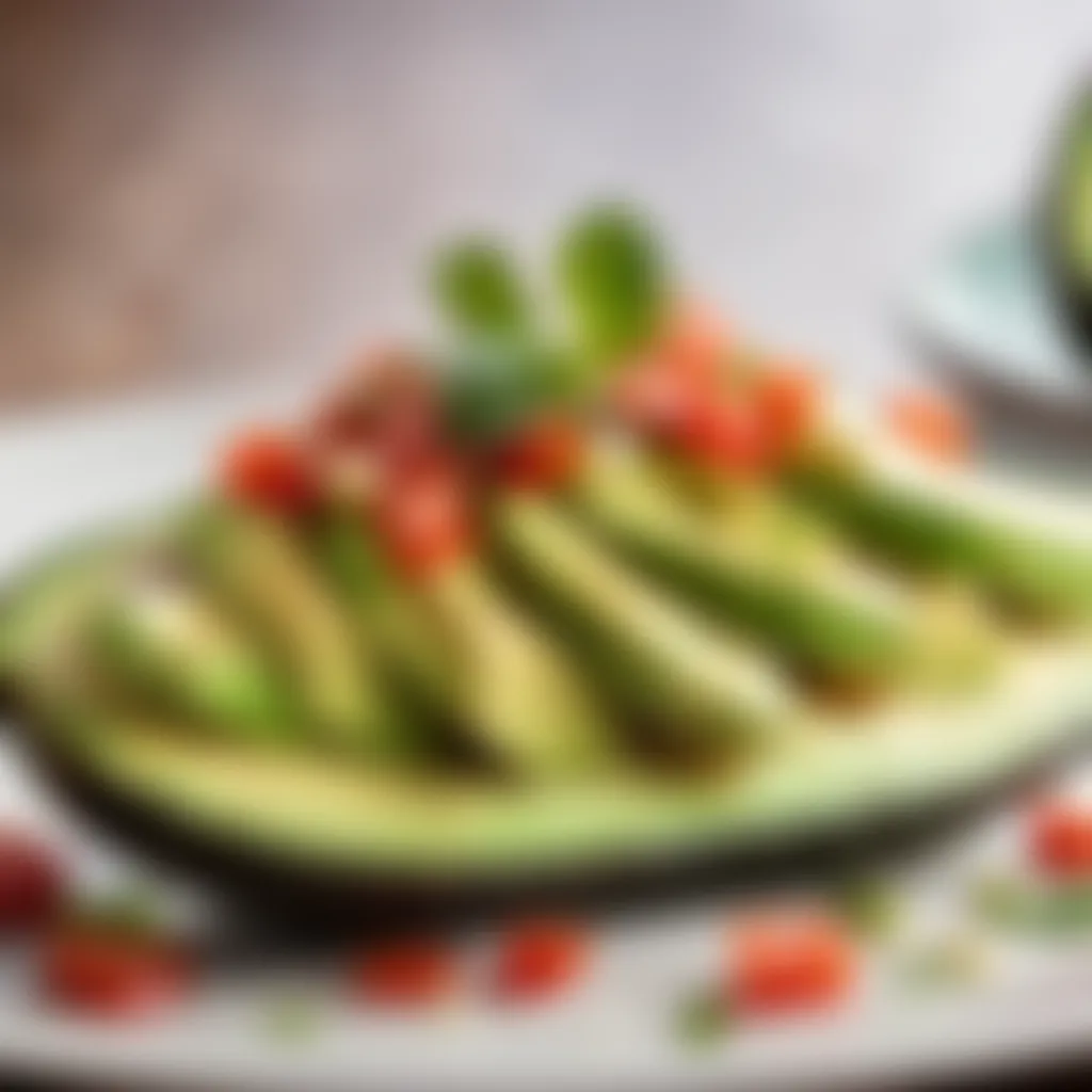 Fresh Avocado Slices