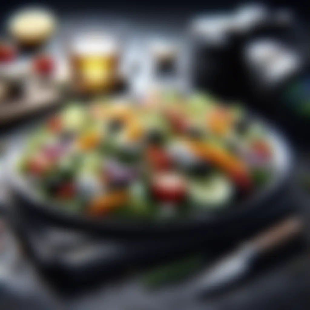 Perfectly Assembled Nicoise Salad Perfectly assembled Nicoise salad