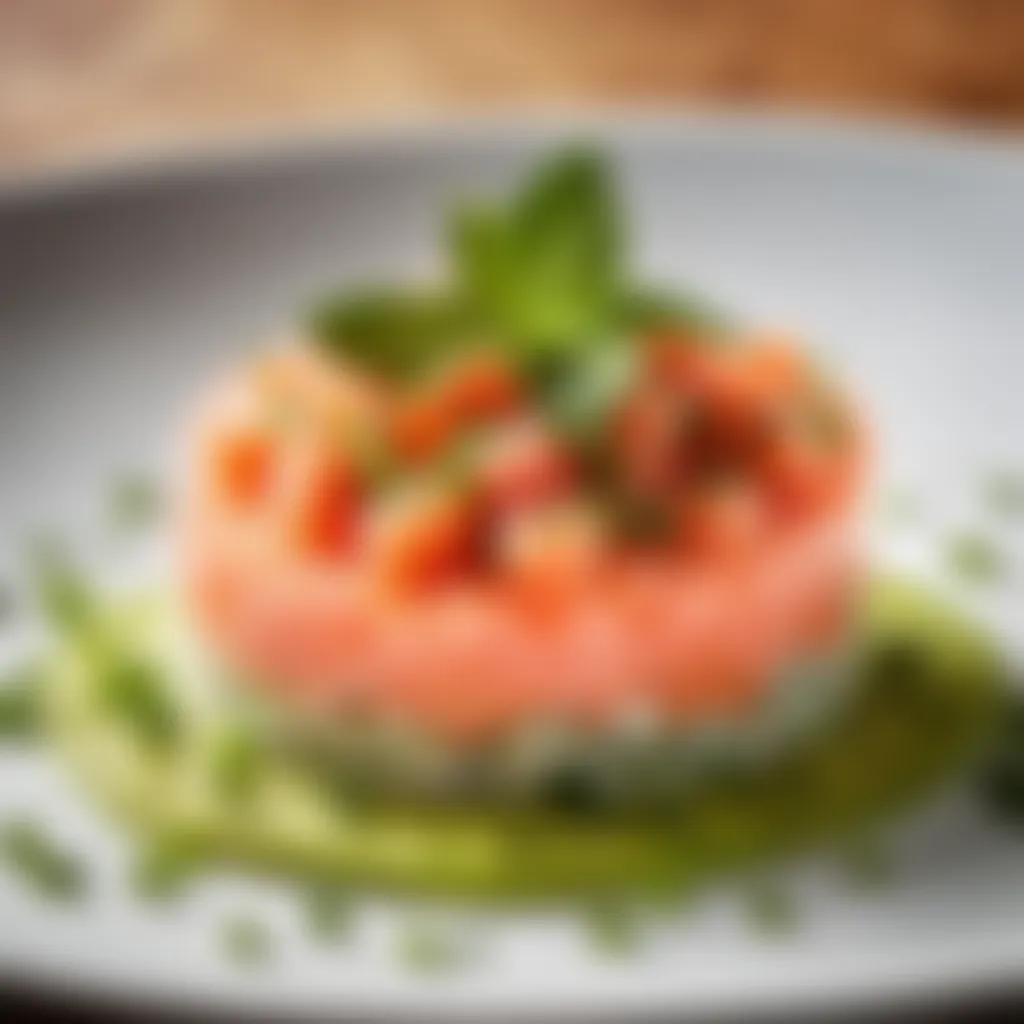 Delicate Salmon Tartare