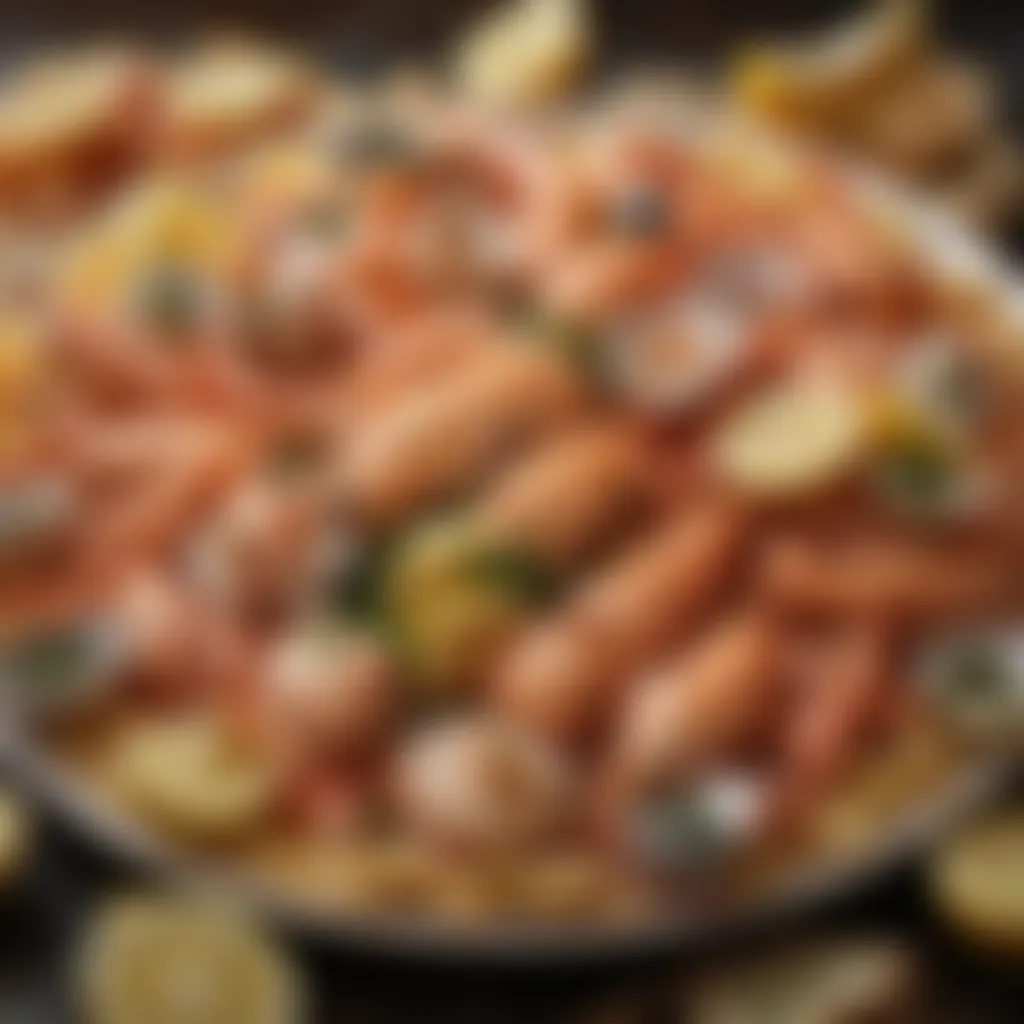 A Symphony of Fresh Seafood Delights Delicate Seafood Selection