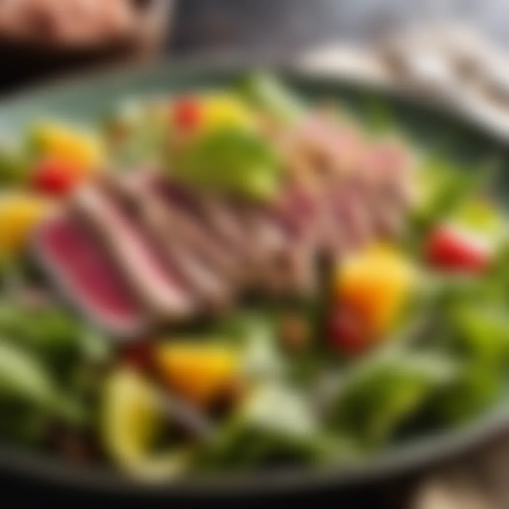 Nutritious Ahi Tuna Salad