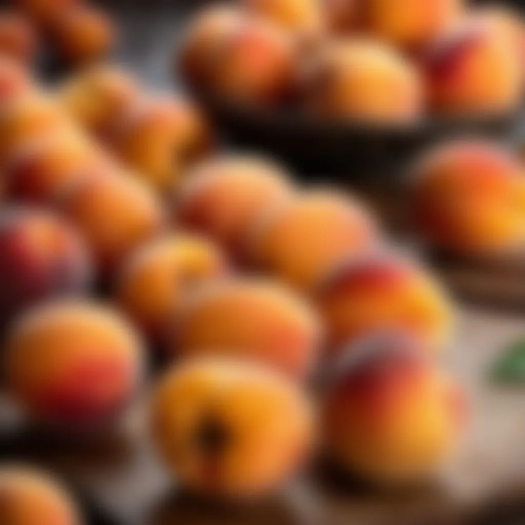 Apricot selection based on ripeness and color