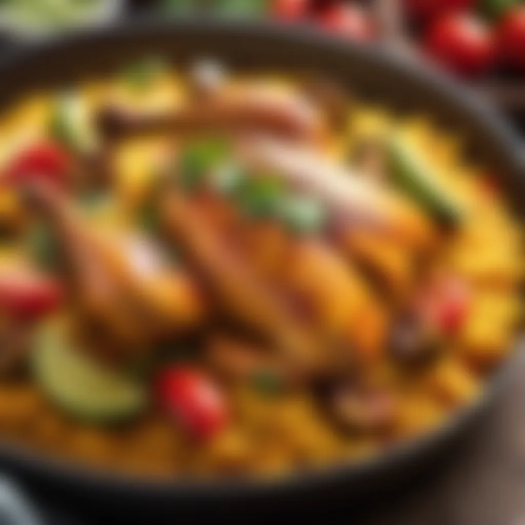 Delicious Arroz con Pollo Dish