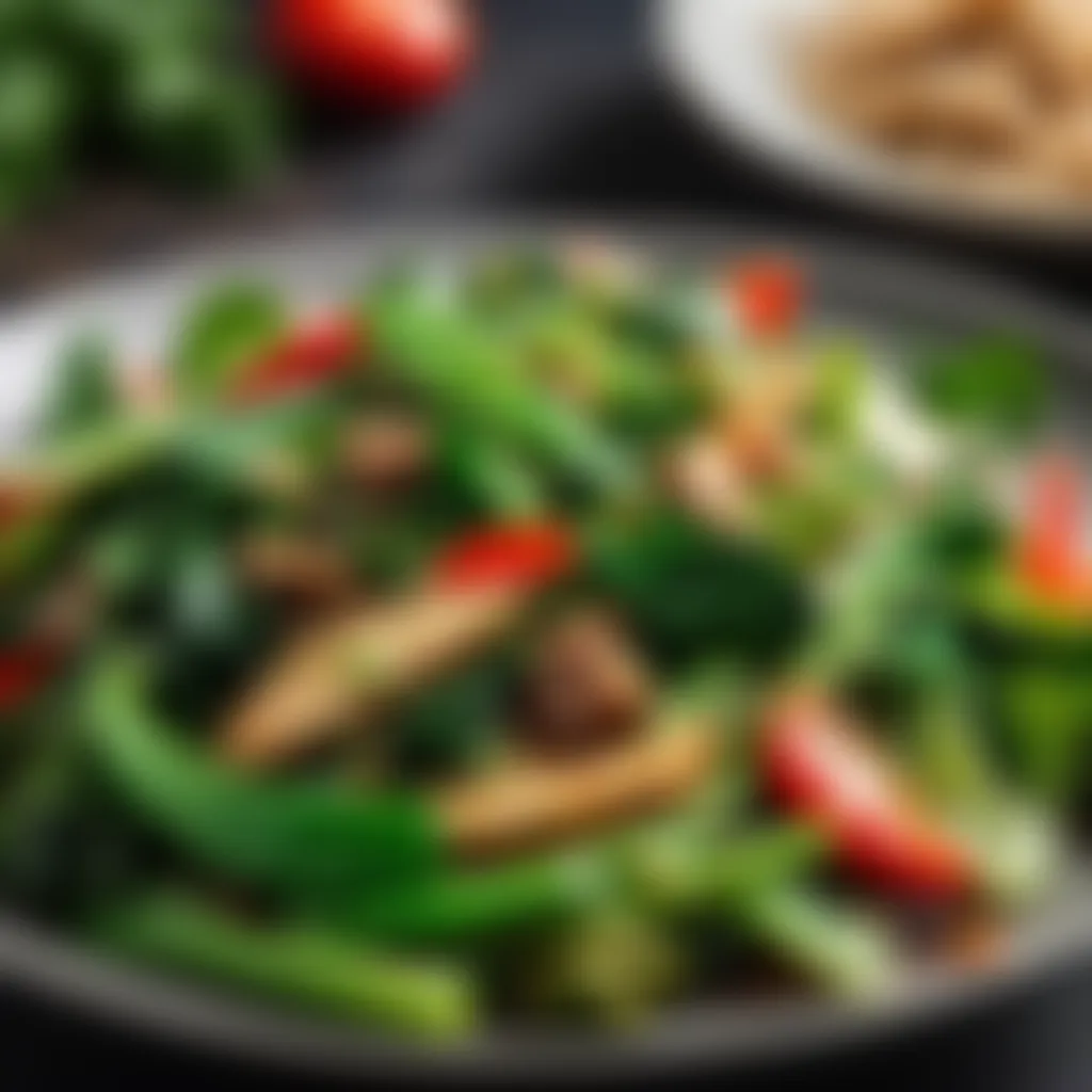 Delicious Asian Greens Stir-Fry