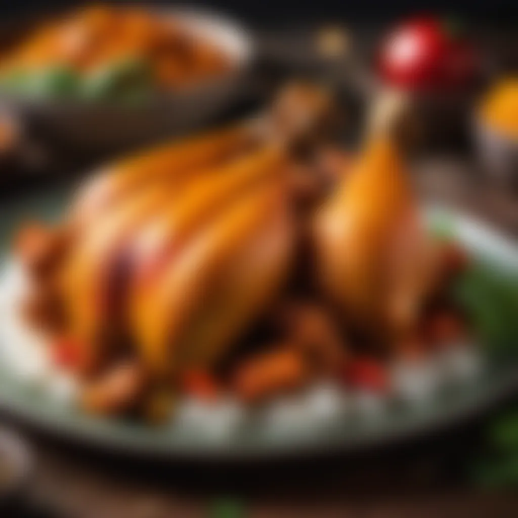 Delicious Ayam Paprik Delicious Ayam Paprik ready to be served