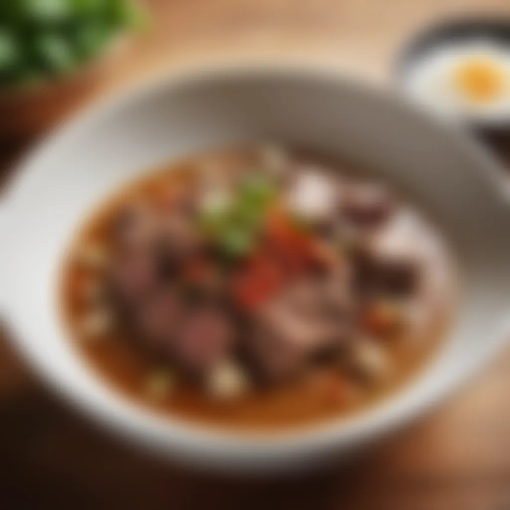 Velvety Beef Infusion Tender Beef in Coconut Milk