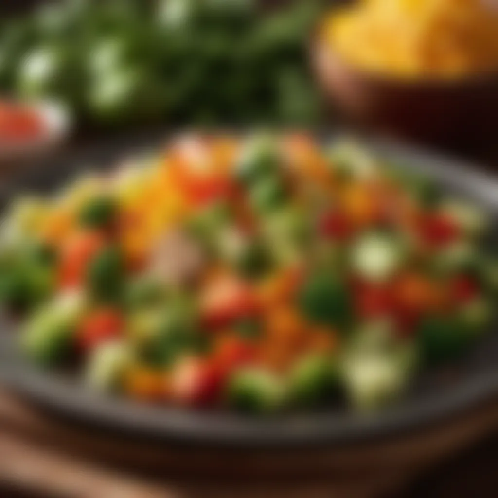 Chopped Vegetables Chopped vegetables