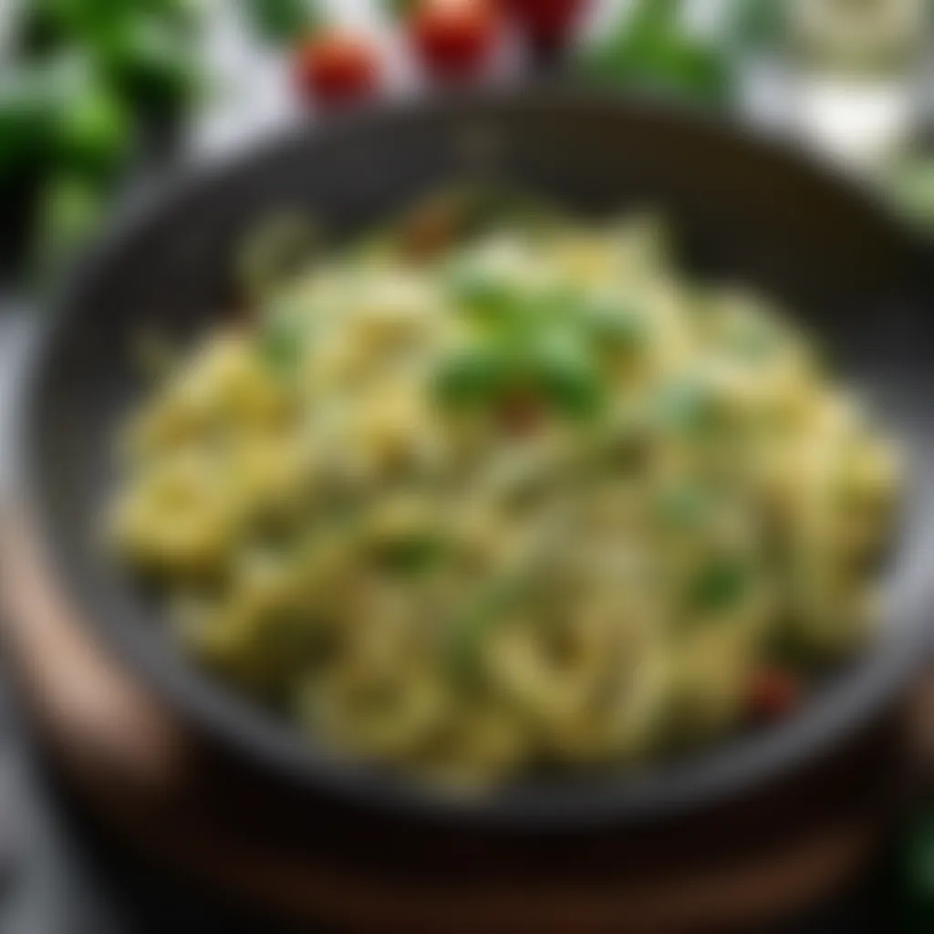 Creamy Courgette Pasta Creamy Courgette Pasta