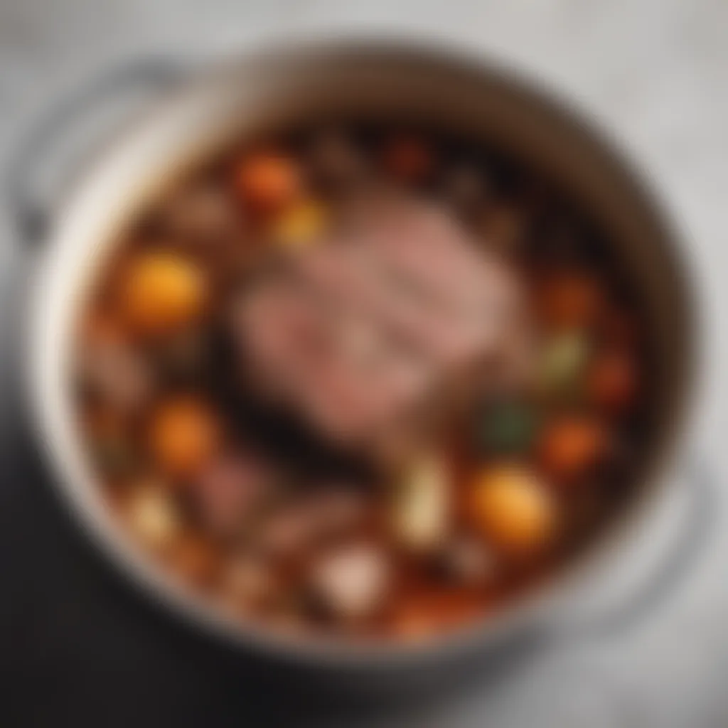 Tender Slow-Cooked Beef in Rich Broth