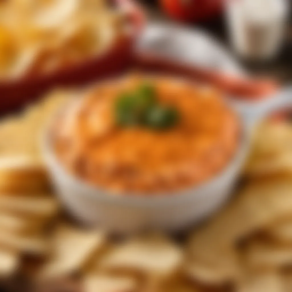 Spicy Buffalo Chicken Dip