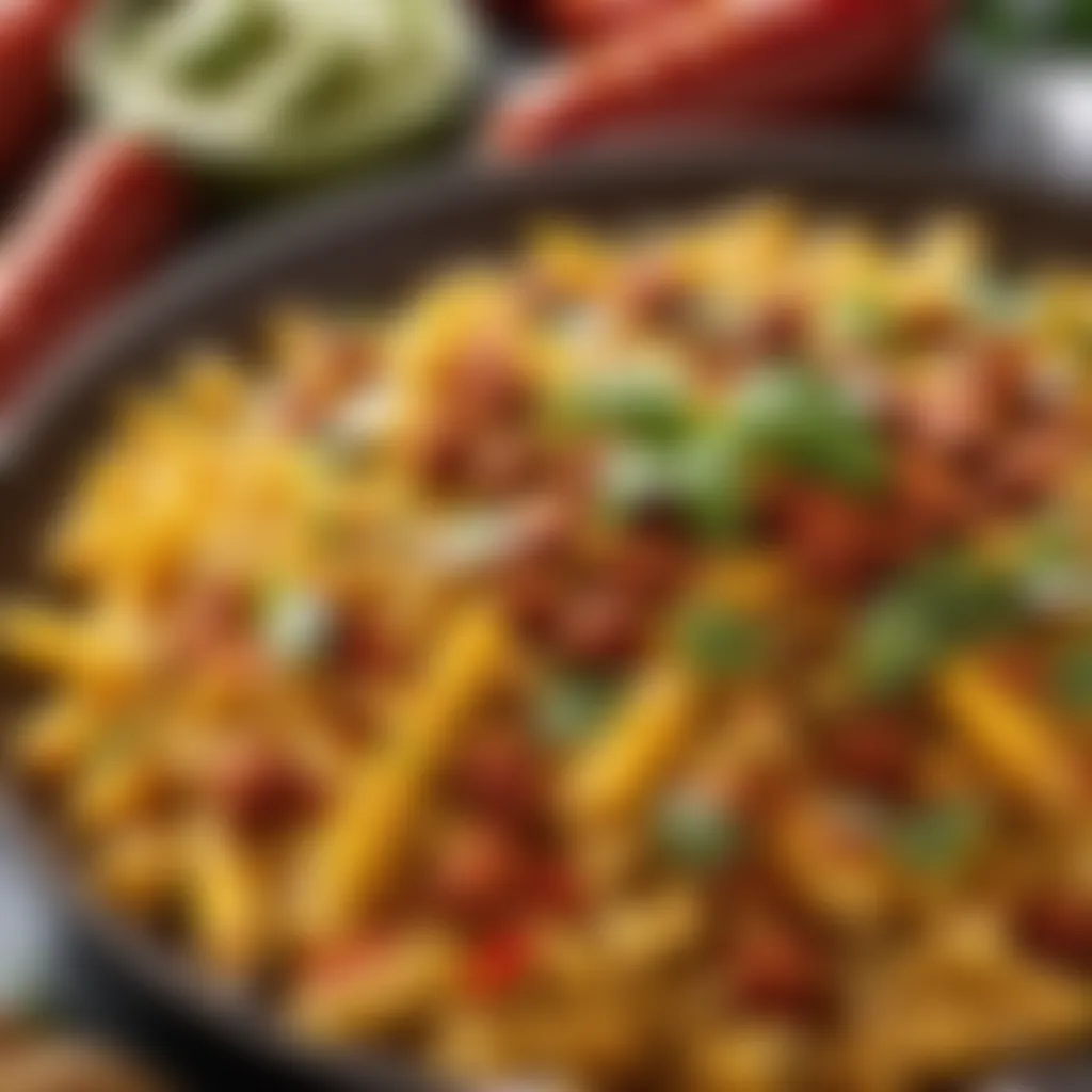 Spicy Chorizo and Corn Pasta