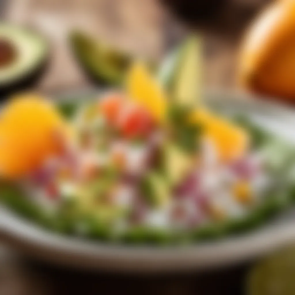 Eulachon Ceviche with Citrus and Avocado