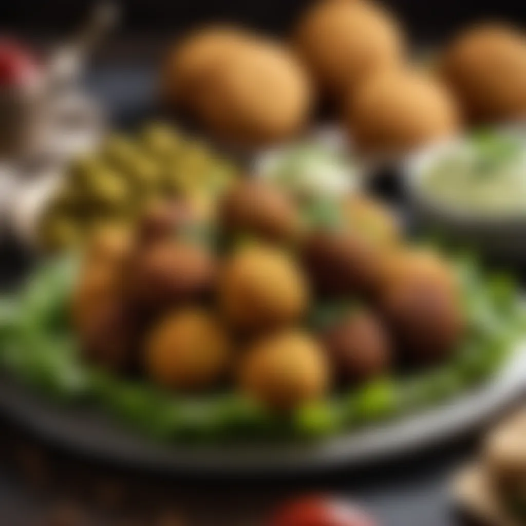 Delicious Falafel Platter