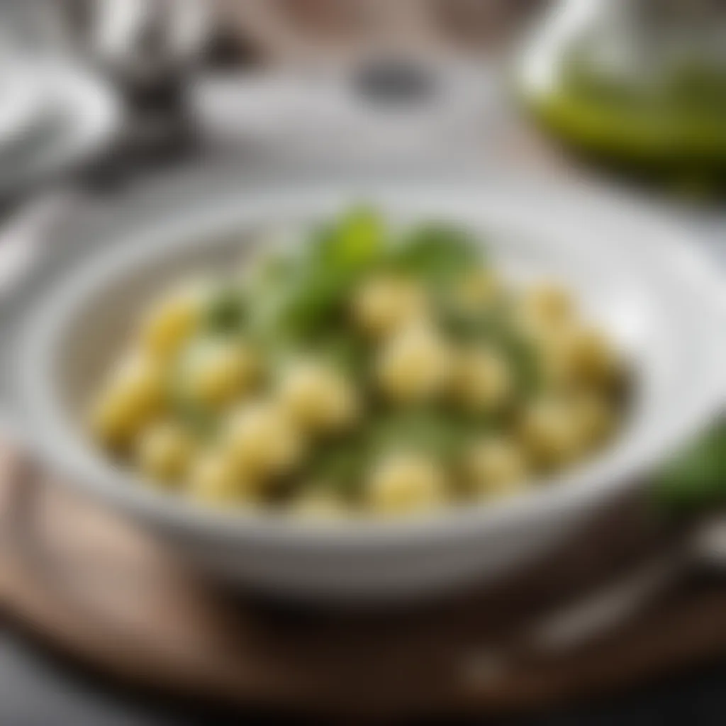 Delicious Gnocchi Recipe - Served with Fresh Basil Pesto