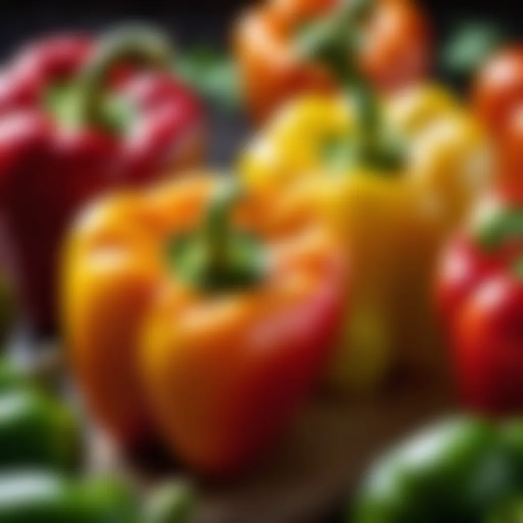 Colorful Bell Peppers Colorful bell peppers
