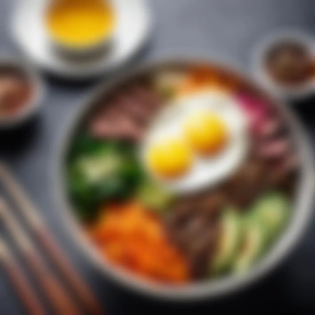 Korean Beef Bibimbap Bowl