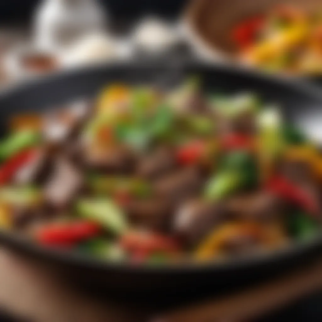 Sizzling Korean Beef Stir Fry