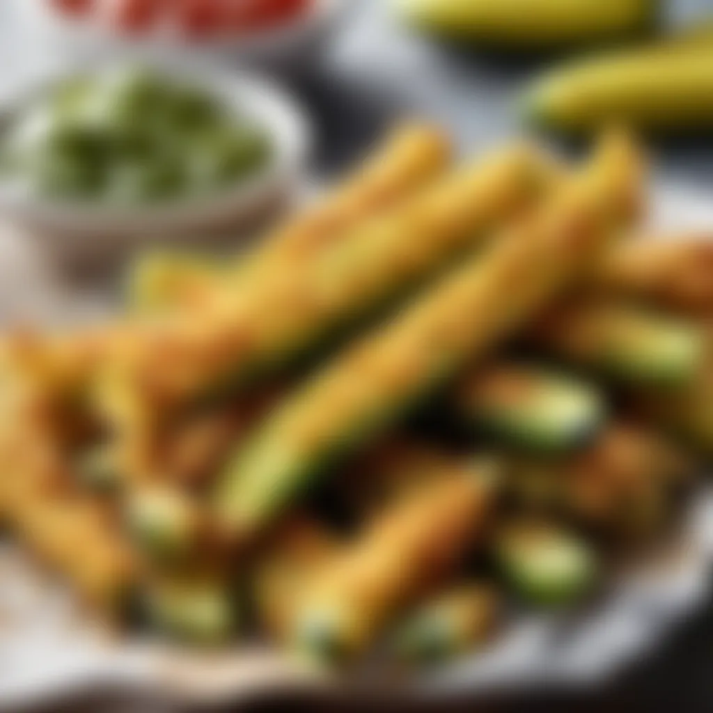 Crispy Baked Zucchini Fries