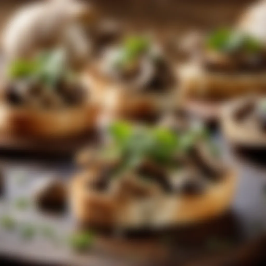 Mushroom Bruschetta