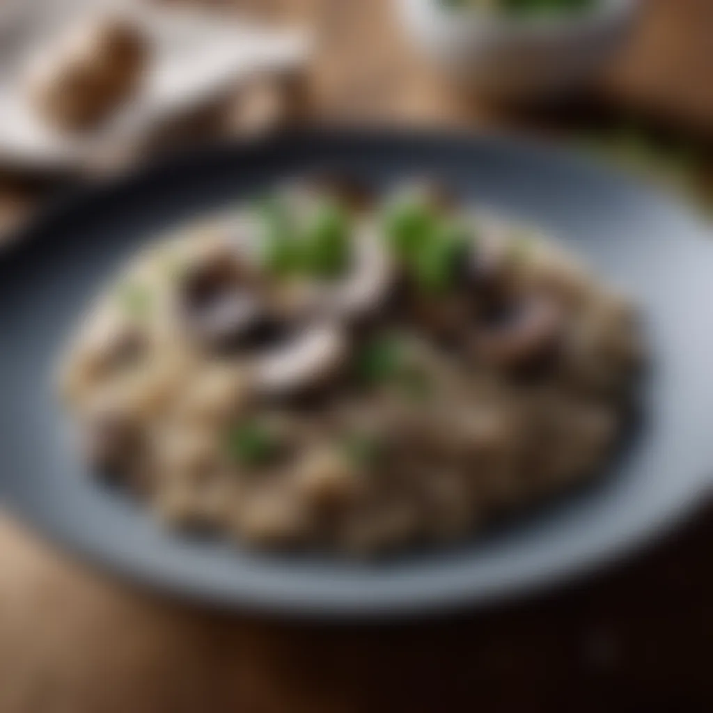 Delicious Mushroom Risotto