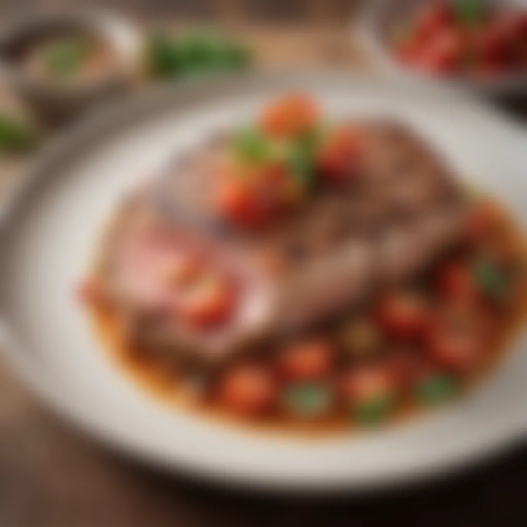 Mouthwatering Grilled Tuna Steak with Tomato Salsa