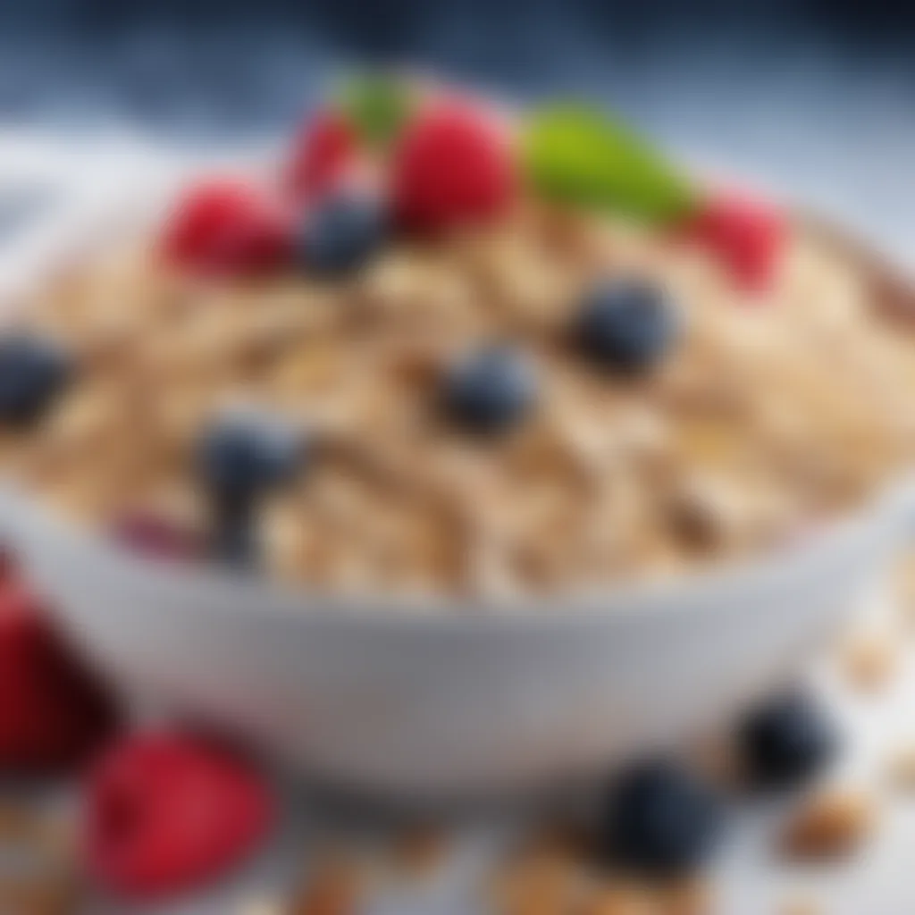 Delicious Oats with Fresh Berries