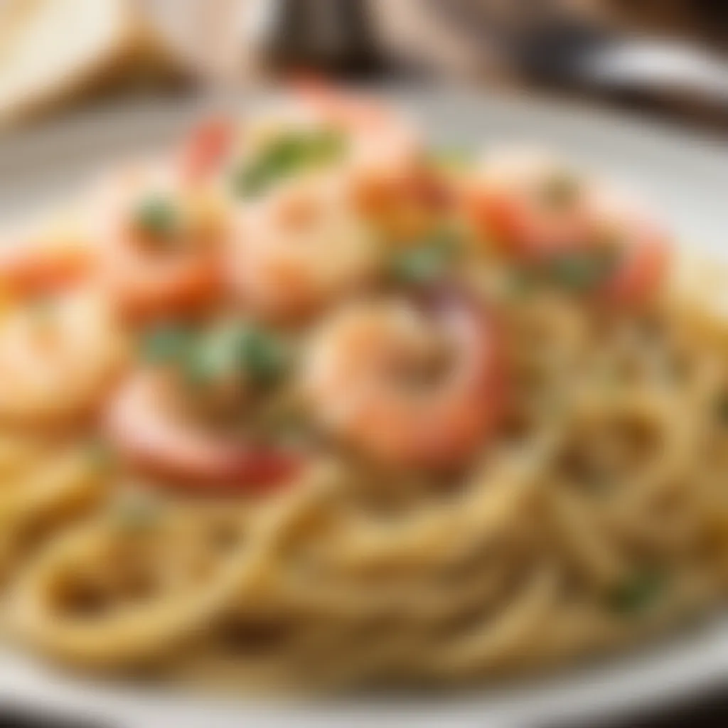 Linguine with Garlic and Shrimp