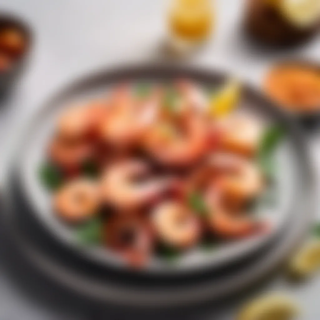 Delicious Prawn Recipe: Prawns on a Platter Prawns on a Platter