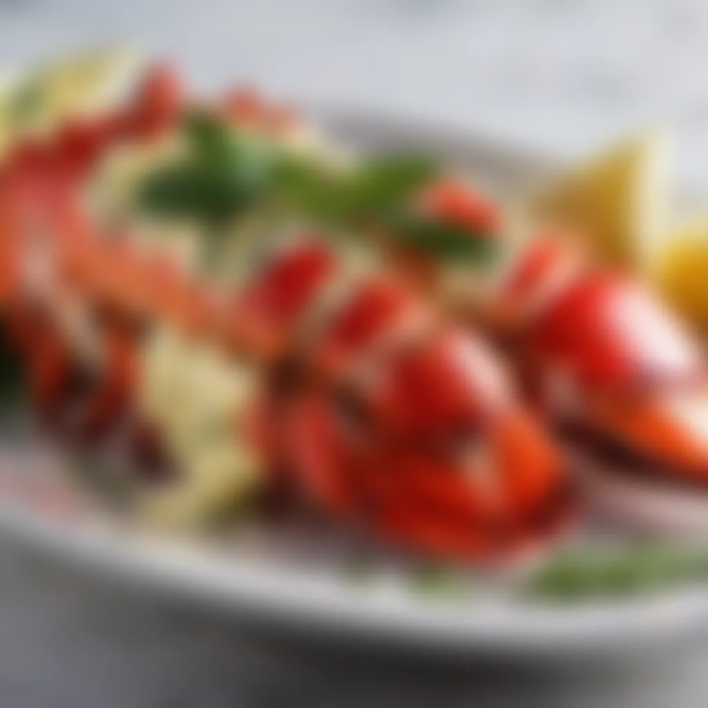 Gourmet Grilled Lobster Tails with Herb Butter