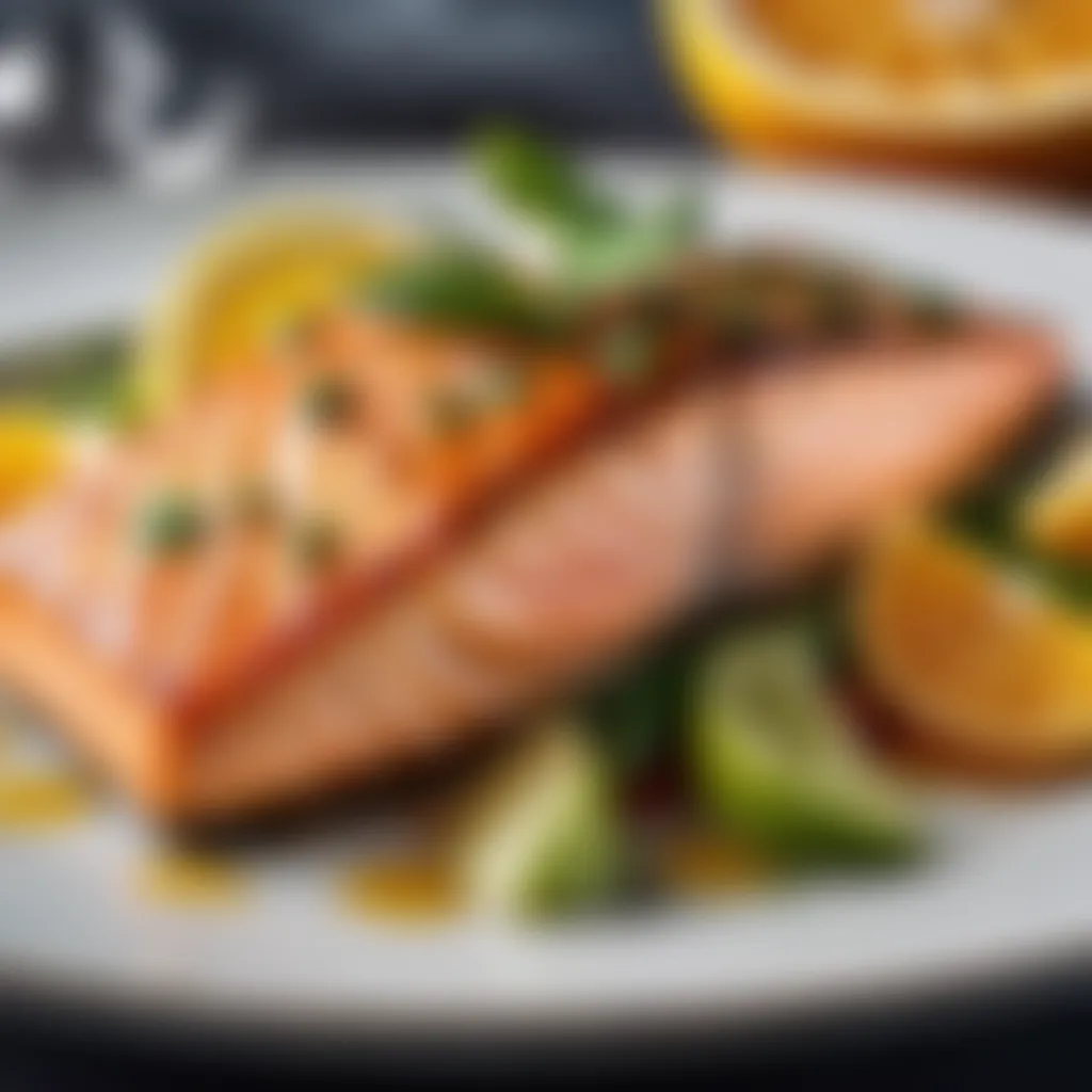 Succulent Grilled Salmon with Citrus Glaze