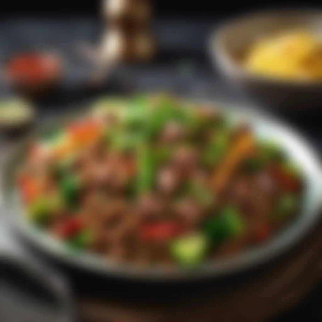 Pork Mince Stir-Fry