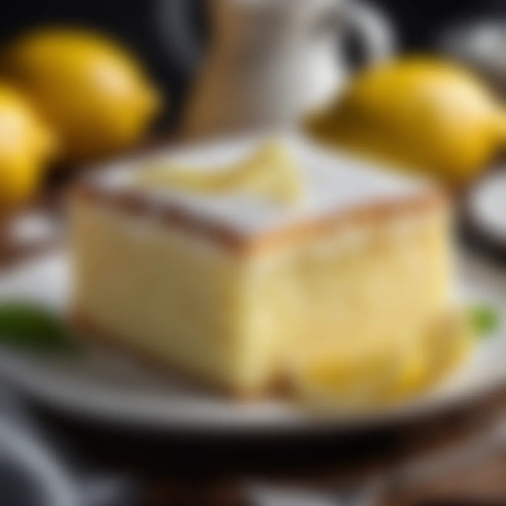 Moist and tangy lemon buttermilk cake