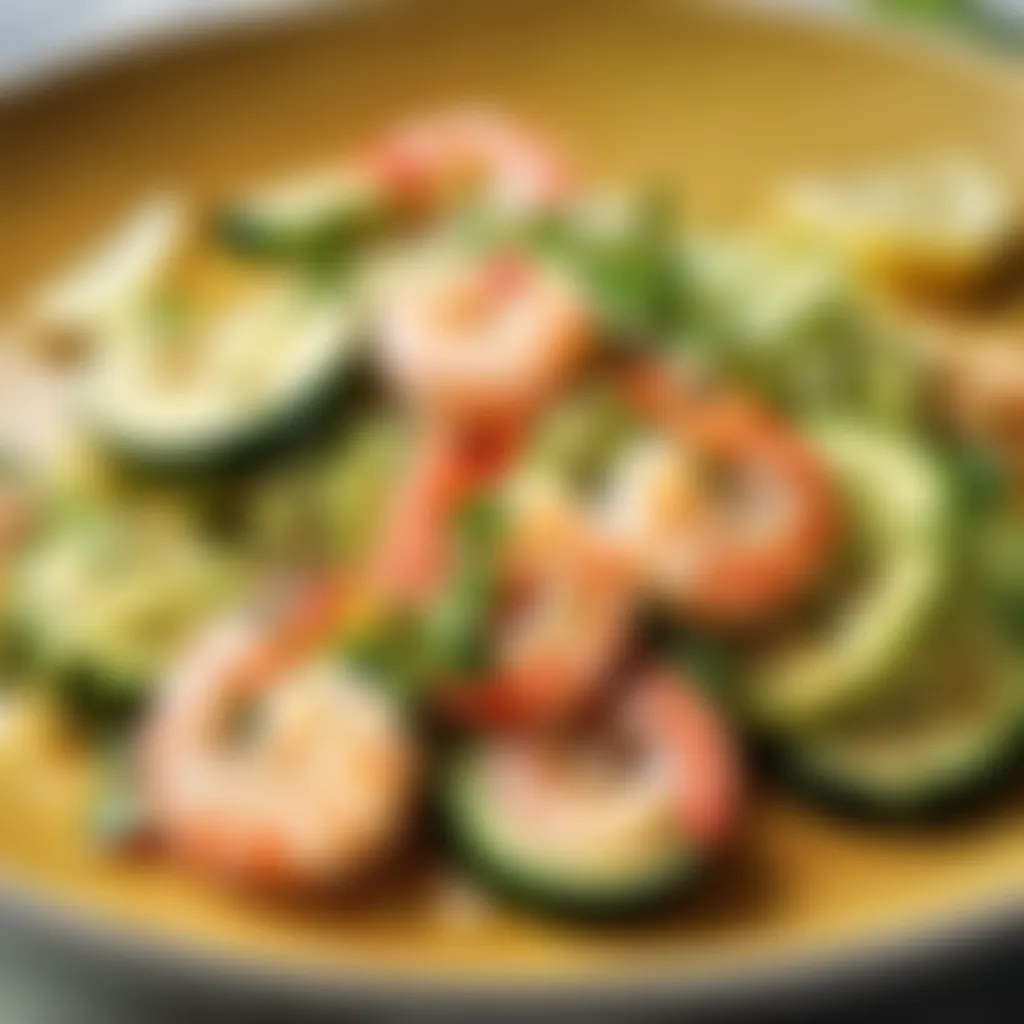 Exquisite Shrimp and Zucchini Medley