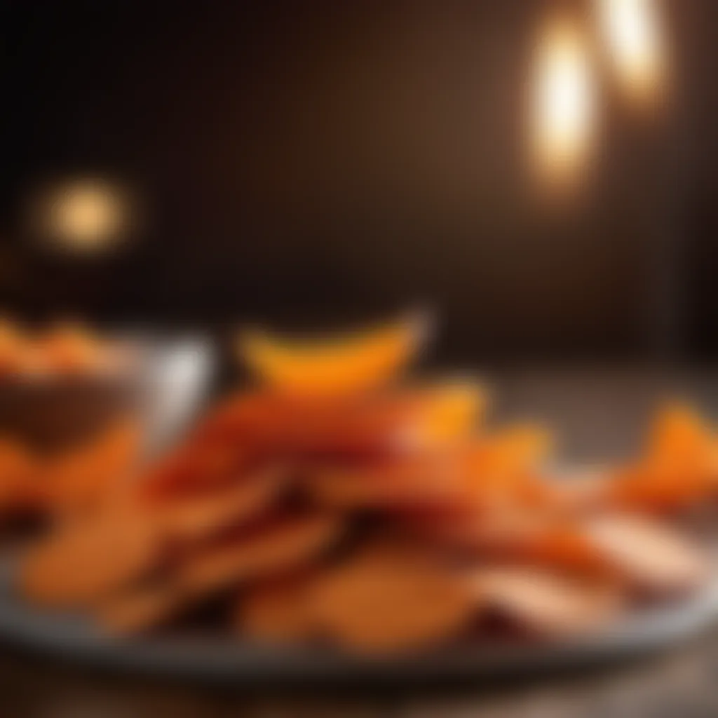 Baking Sweet Potato Chips Baking Sweet Potato Chips