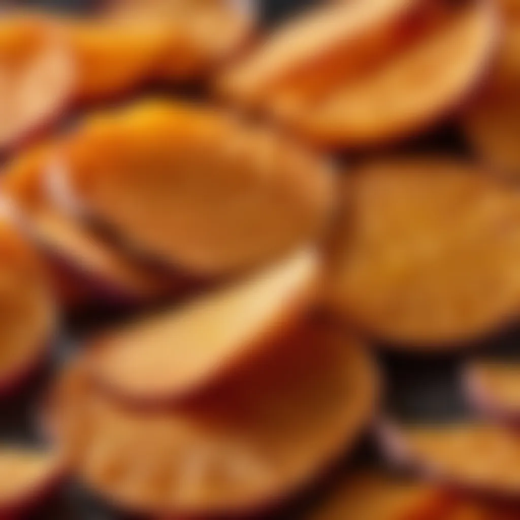 Crispy Sweet Potato Slices Crispy Sweet Potato Slices