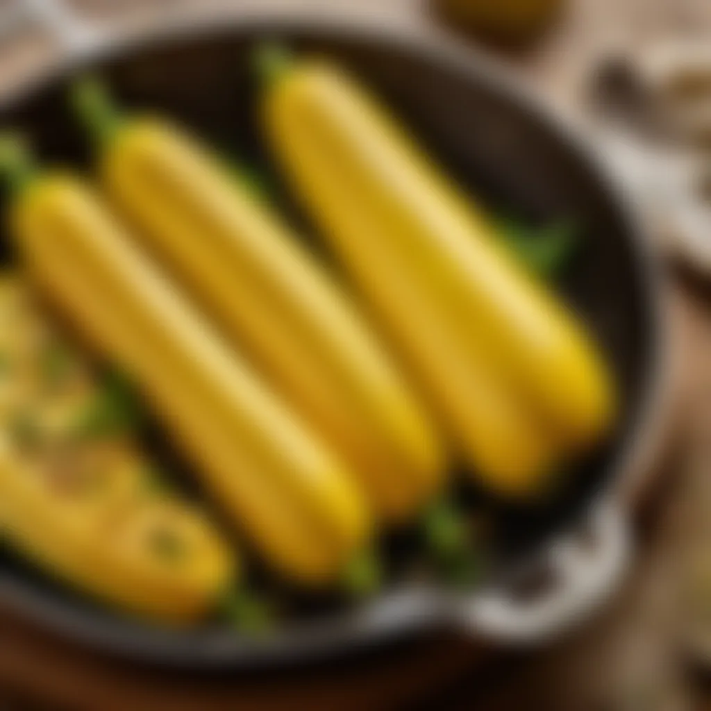 Delicious Yellow Courgette Recipe