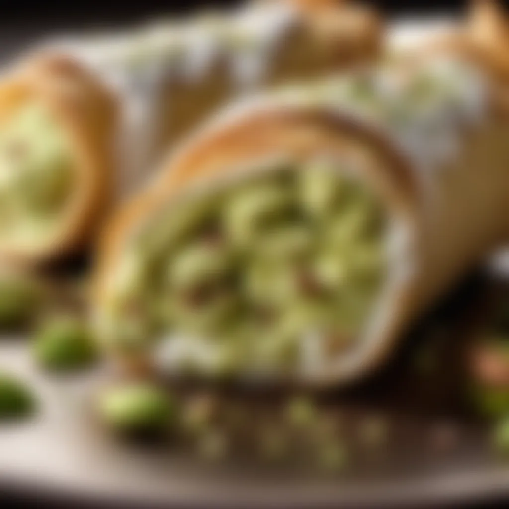 Delightful Pistachio Cannoli Filling