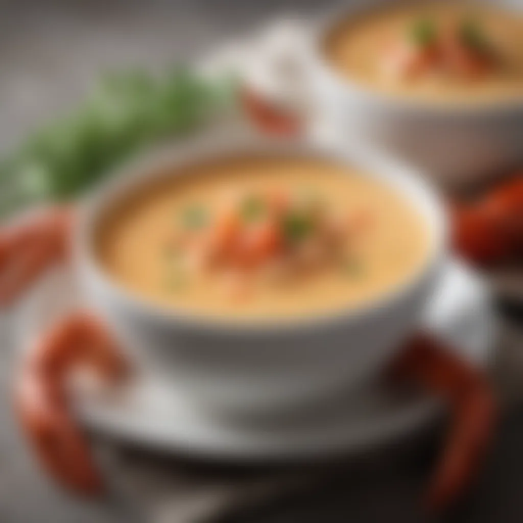 Elegant Creamy Lobster Bisque