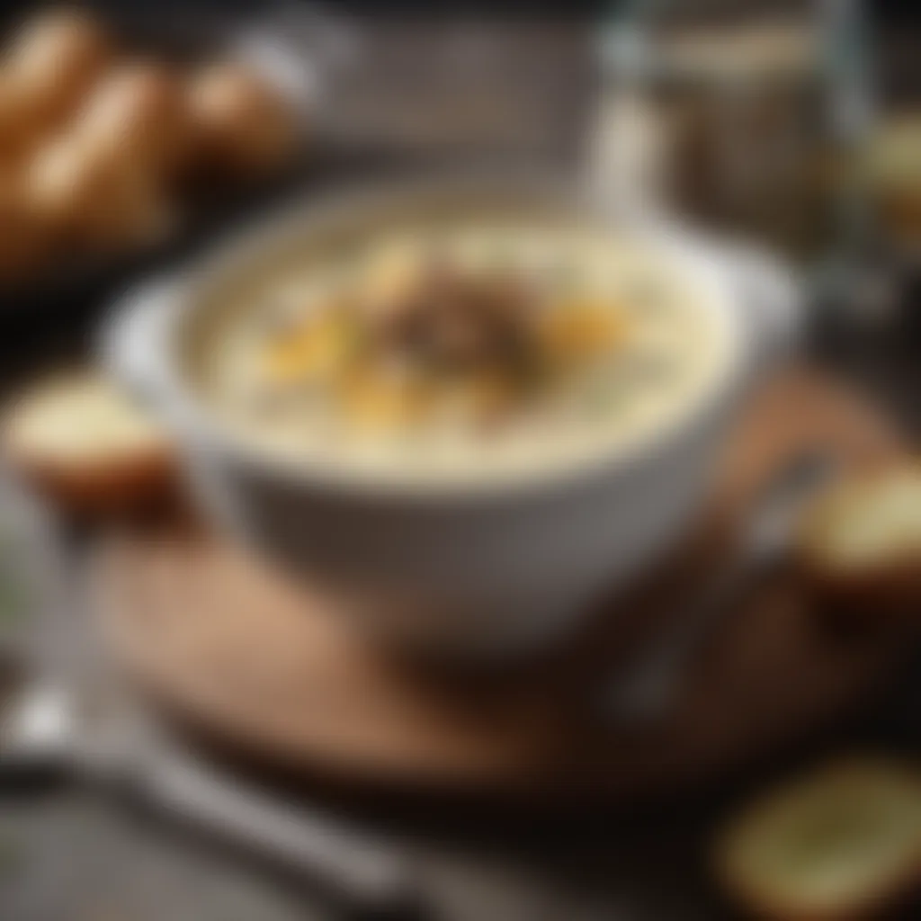 Rich Truffle-infused Potato Chowder