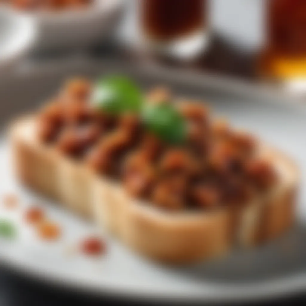 XO Sauce Spread on Toast