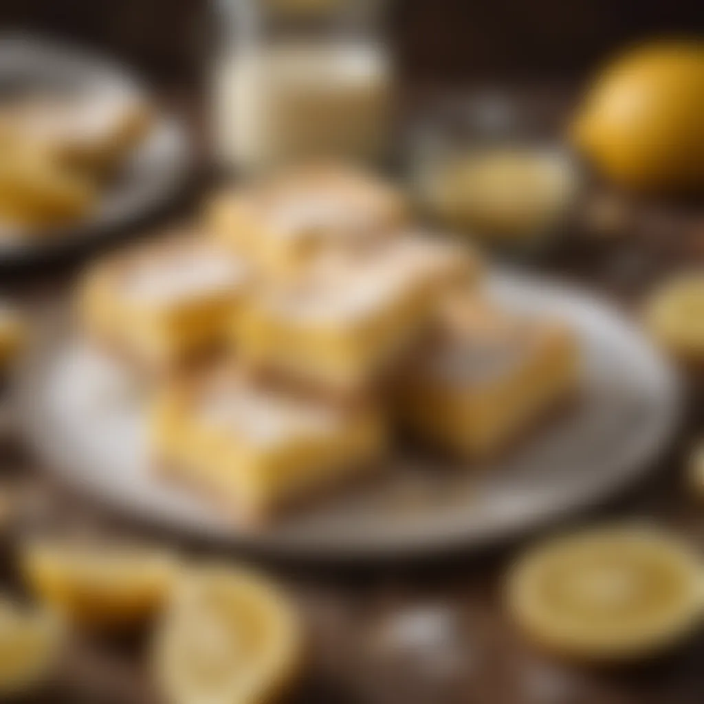 Decadent Coconut Butter Lemon Bars