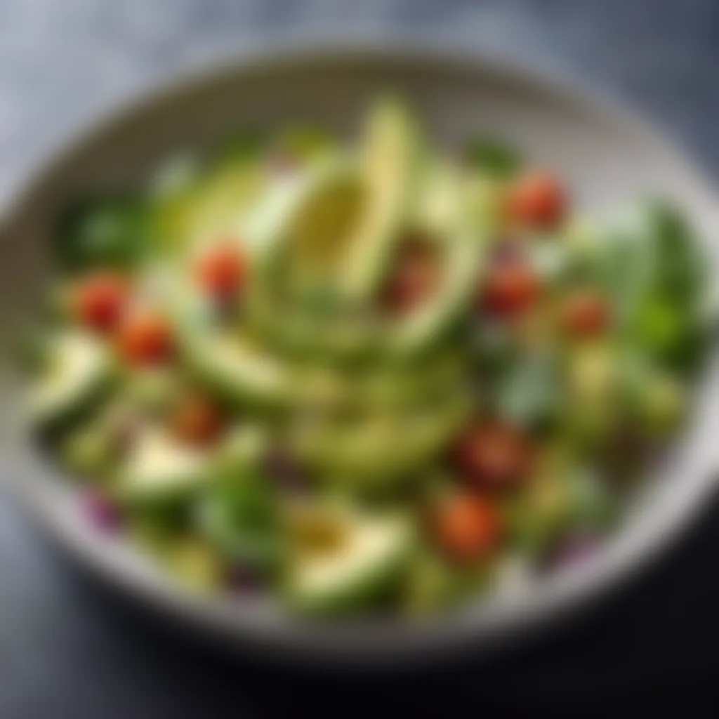 Tomatillo Avocado Salad for a Refreshing Twist