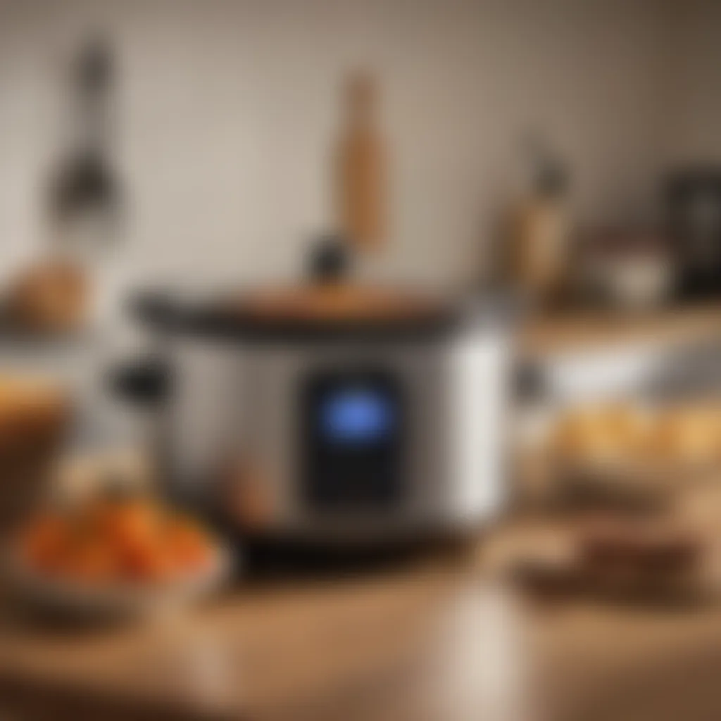 User-friendly controls on a slow cooker