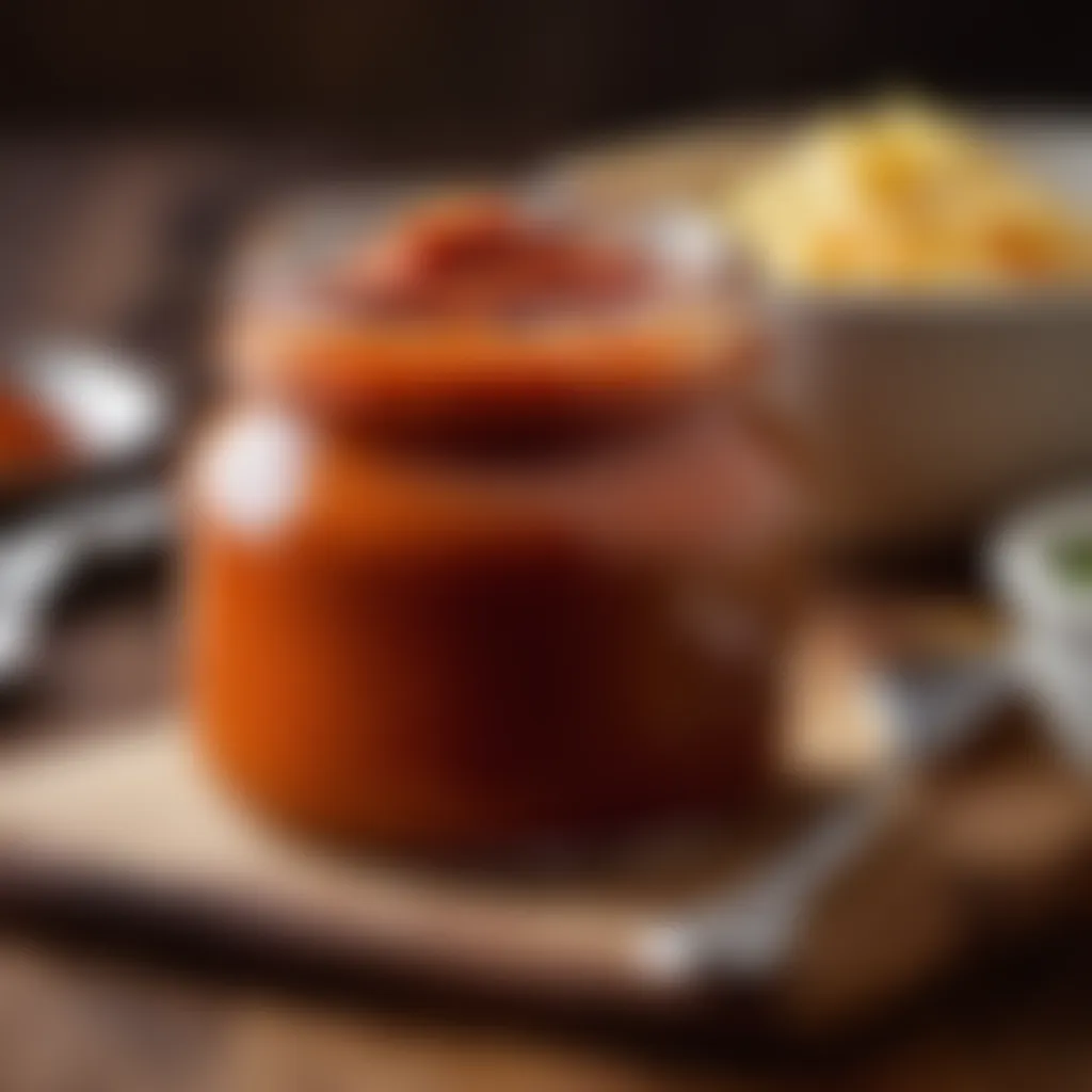 Homemade Diane Sauce, Perfect for Any Occasion Diane sauce in a jar