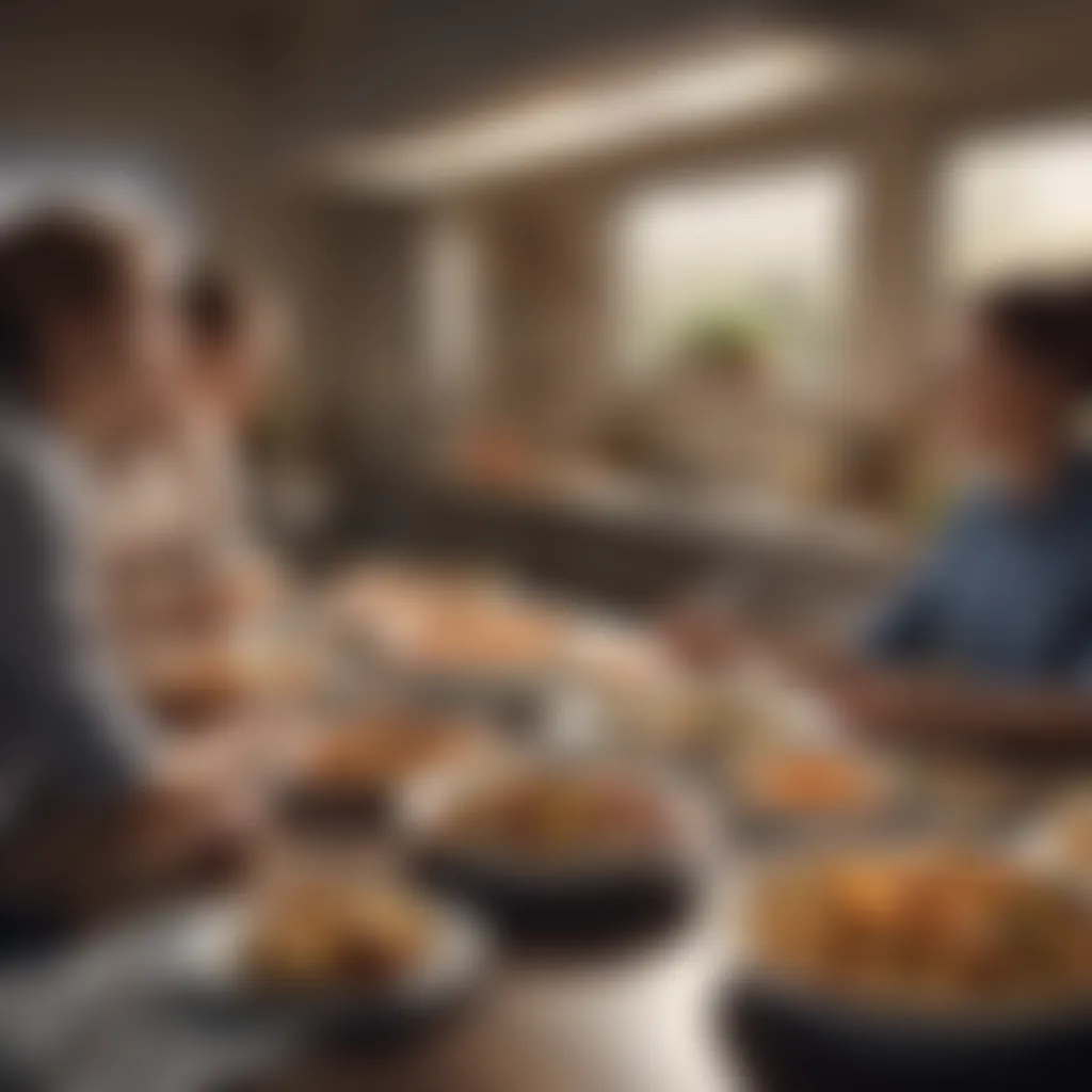 Futuristic Meal Planning Technology A futuristic vision of meal planning technology.