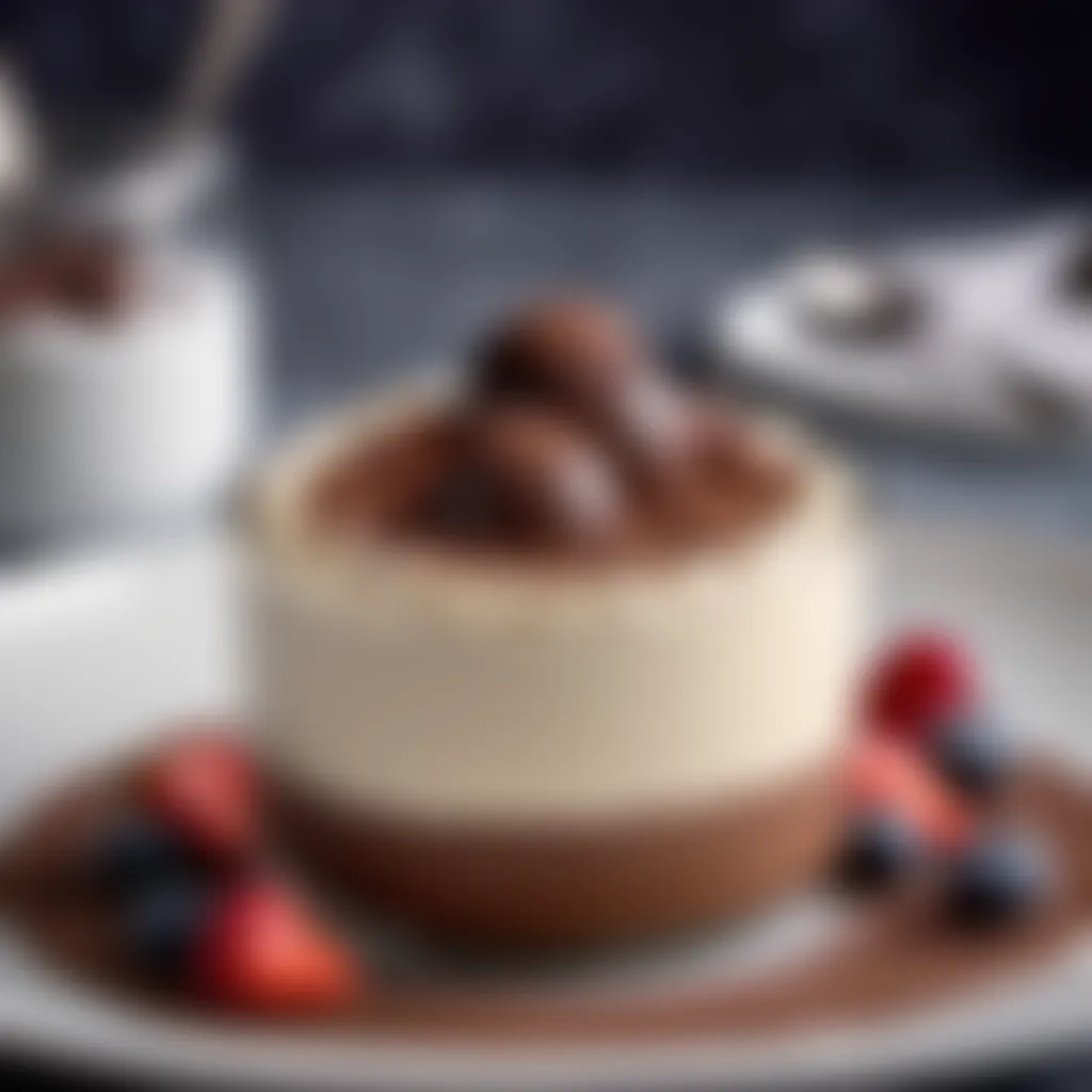 Double Cream Chocolate Mousse