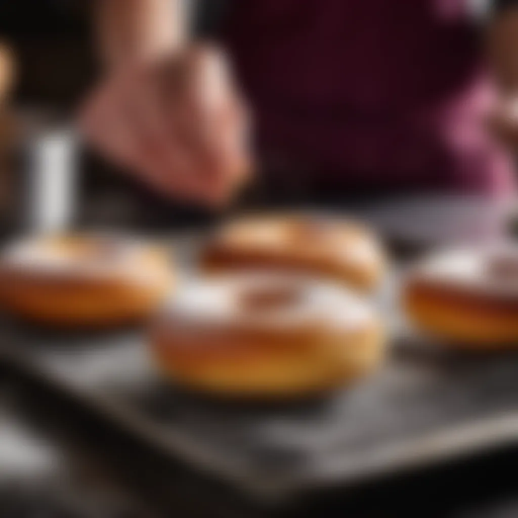 Doughnut dough preparation