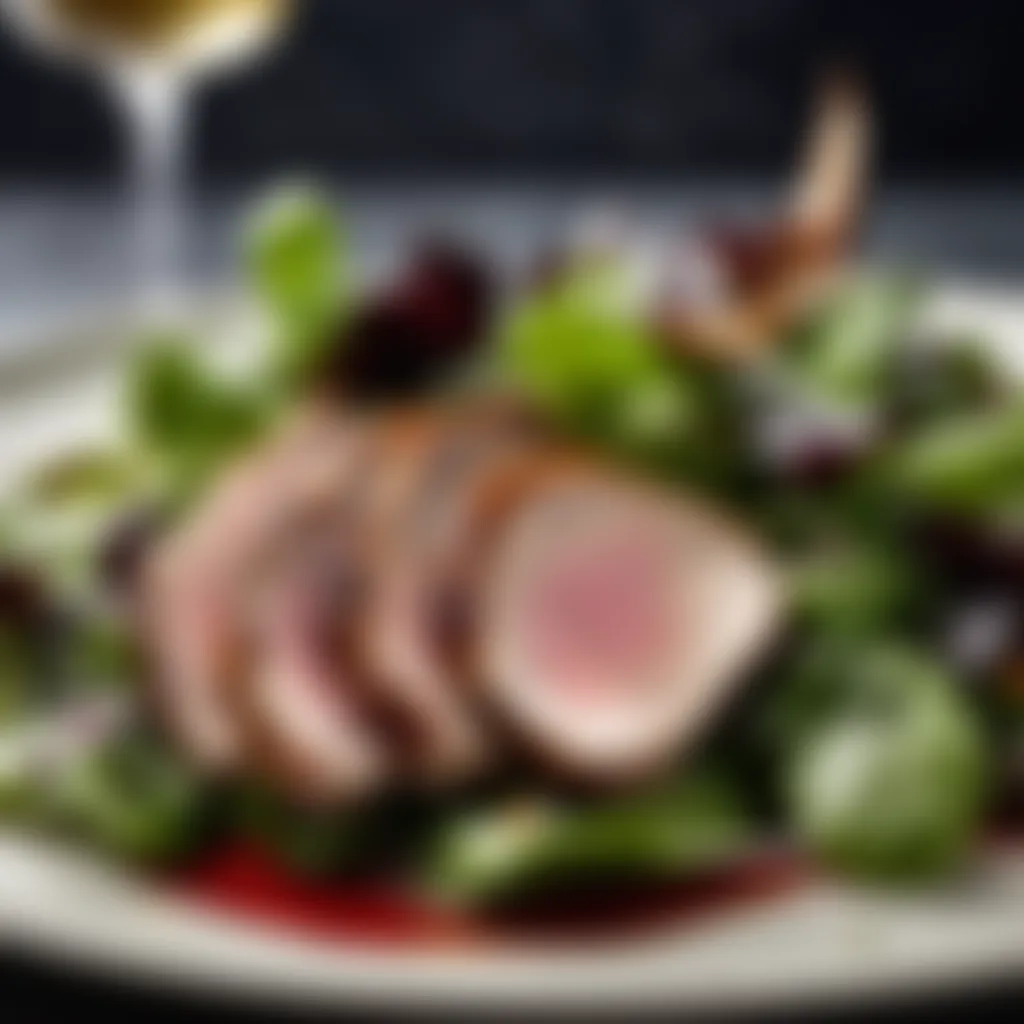 Duck Breast Salad