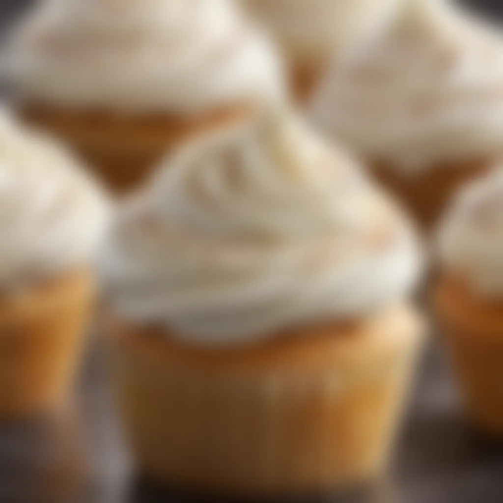 Perfectly Frosted Cupcake with Buttercream Perfectly Frosted Cupcake