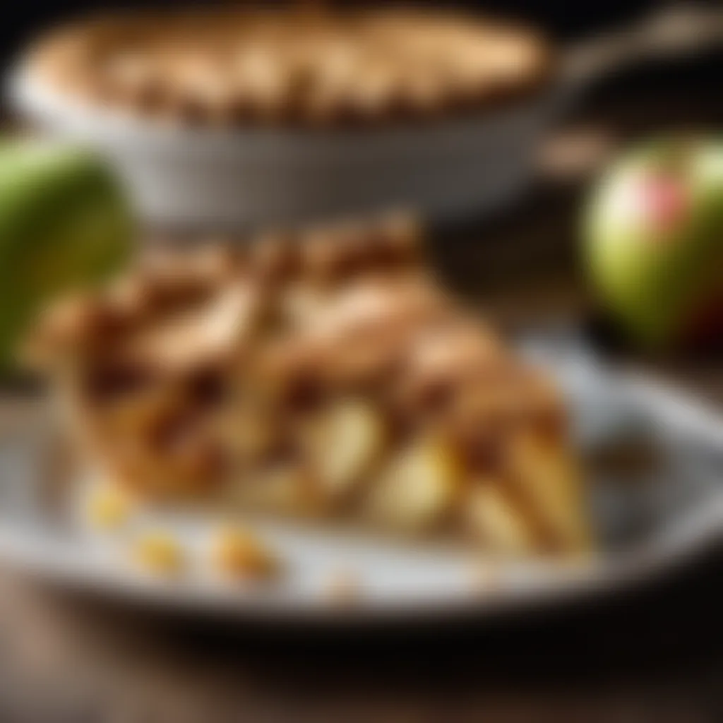 Golden and Flaky Dutch Apple Pie